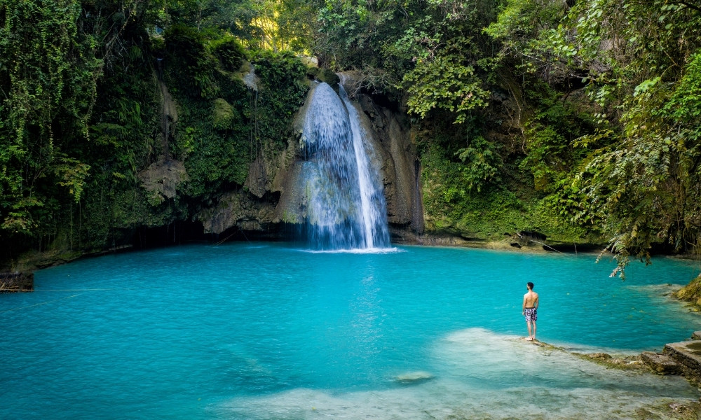 Kawasan Falls du lịch cebu tự túc