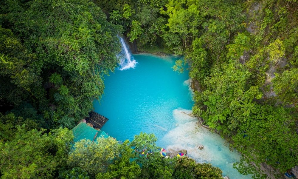 Kawasan Falls vé máy bay đi Cebu