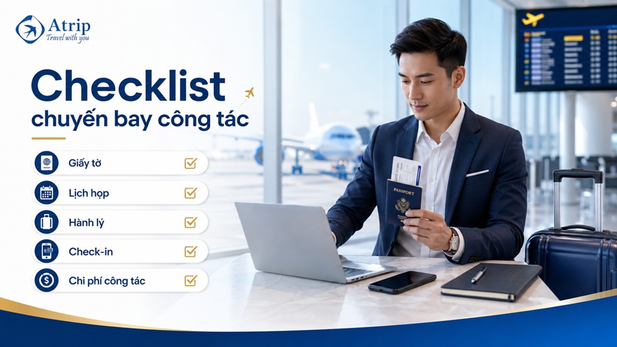 Checklist cho chuyến bay công tác