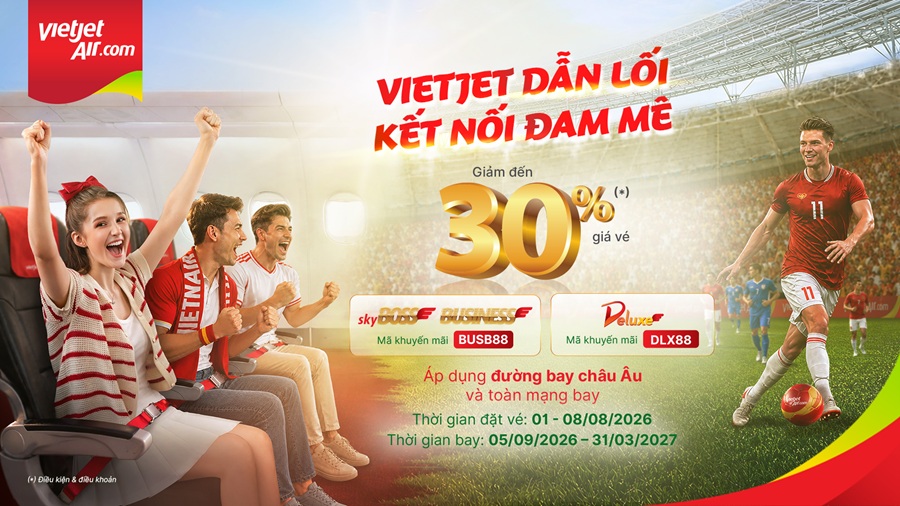 chương trình giảm 30 vietjet