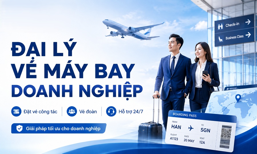 Vé máy bay đoàn doanh nghiệp: Giải pháp đặt vé nhóm và quản lý hành trình hiệu quả