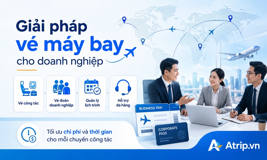Vì sao doanh nghiệp nên đặt vé qua đại lý?