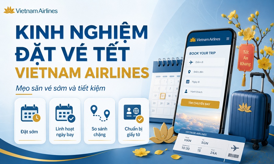 5 kinh nghiệm đặt vé Tết dễ áp dụng