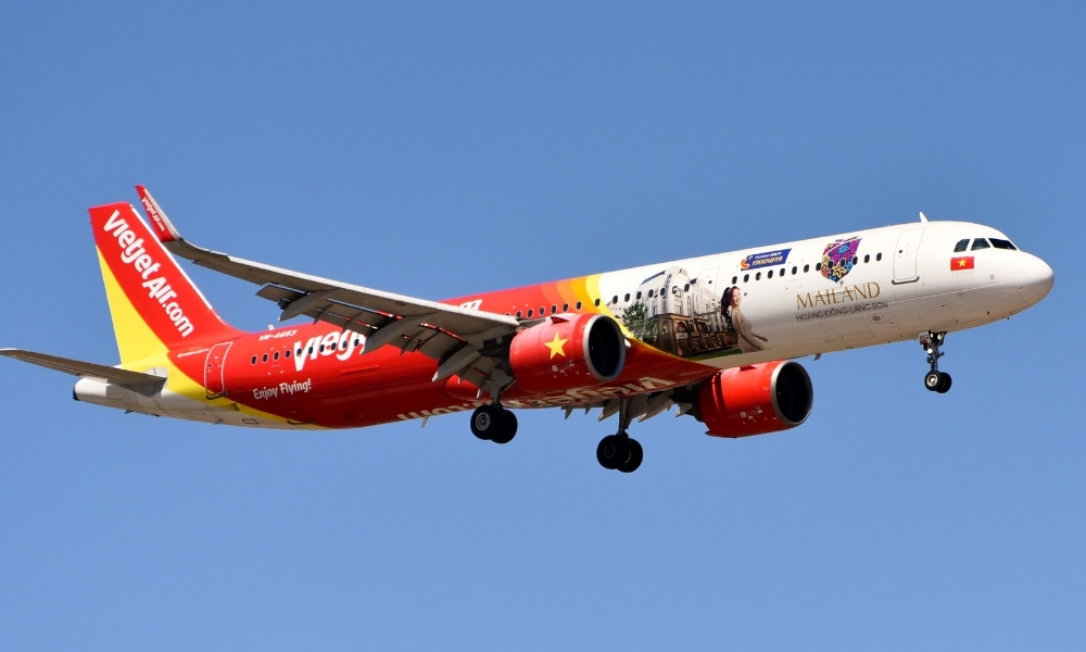 máy bay Vietjet Air