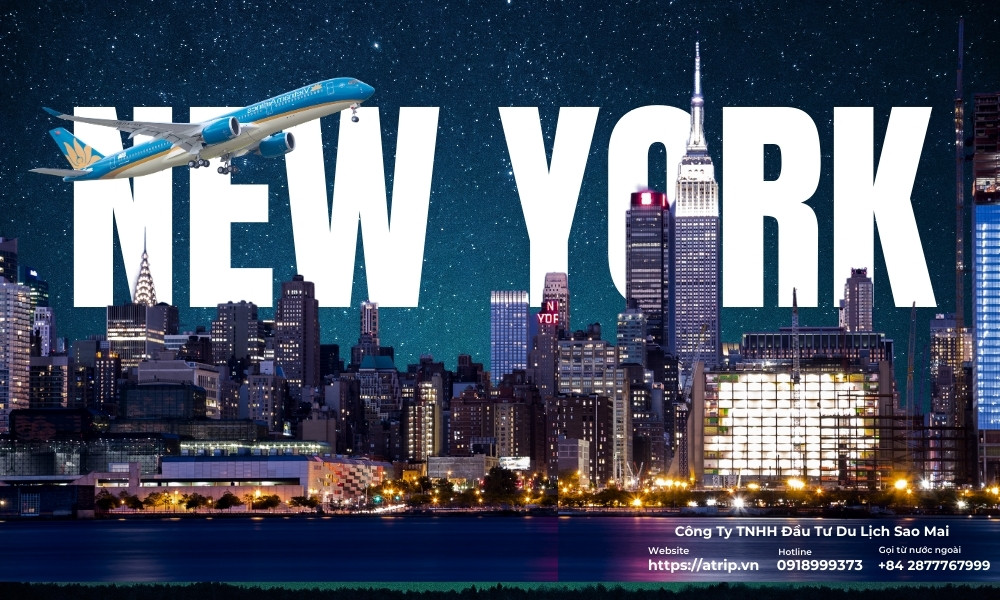 Đặt vé máy bay đi New York