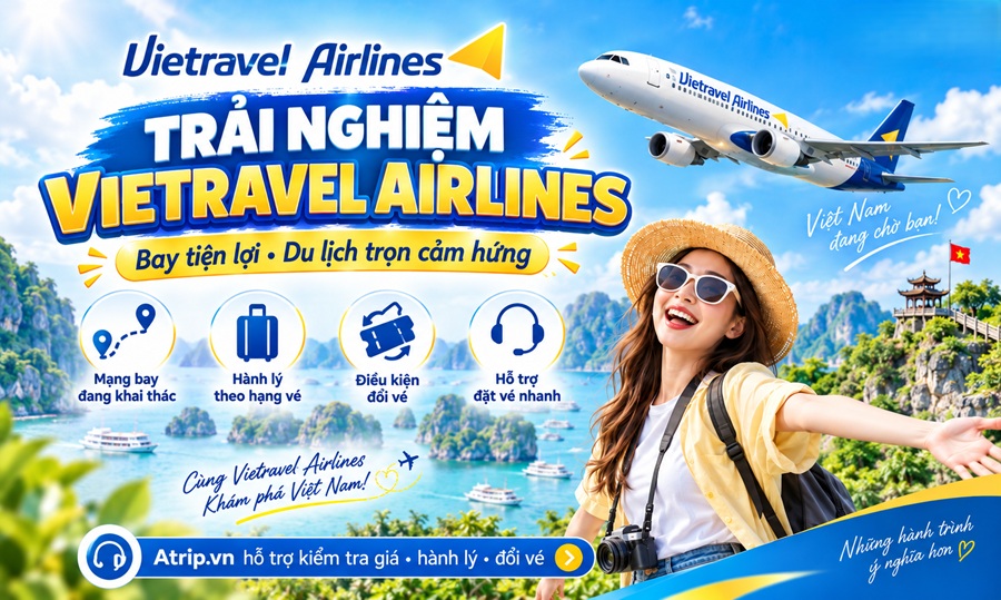 Vietravel Airlines là hãng hàng không nào?