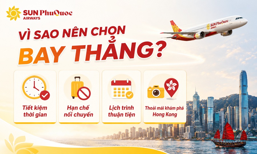 Vì sao nên chọn chuyến bay thẳng?