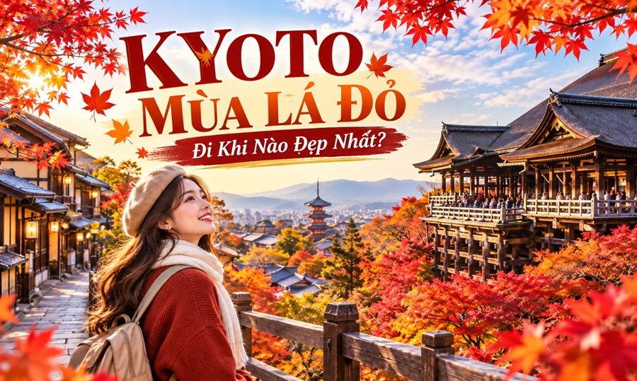 Kyoto Mùa Lá Đỏ: Đi Khi Nào Đẹp Nhất? Gợi Ý Những Điểm Ngắm Lá Đáng Đi