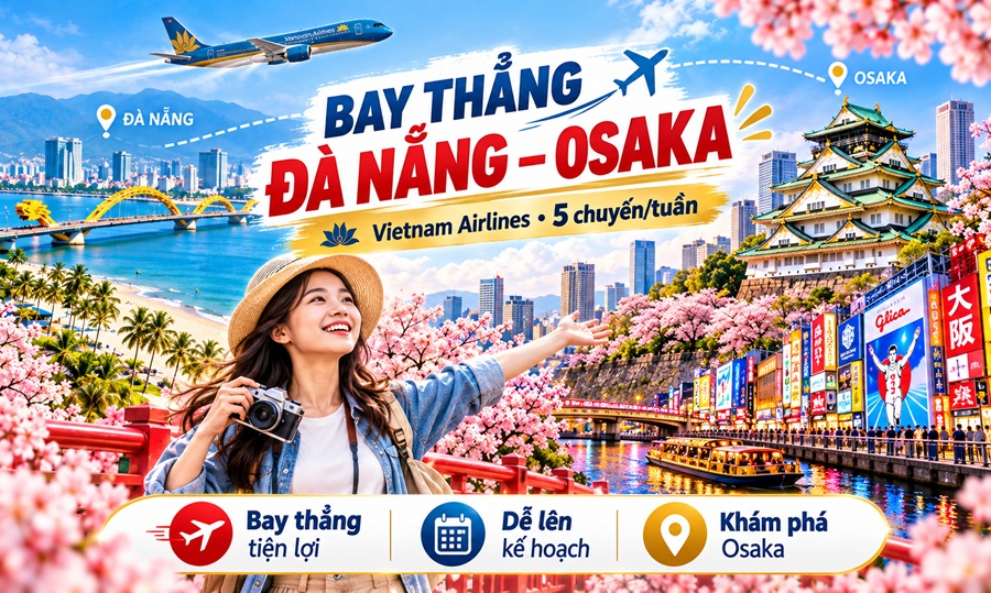 Giá Vé Đà Nẵng – Osaka
