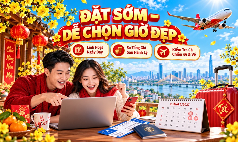 Cách Săn Vé Máy Bay Tết Giá Tốt Nhất