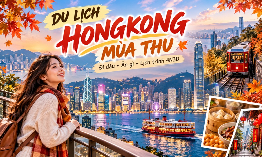 Du Lịch Hongkong Mùa Thu: Đi Đâu, Ăn Gì Và Lịch Trình 4N3Đ