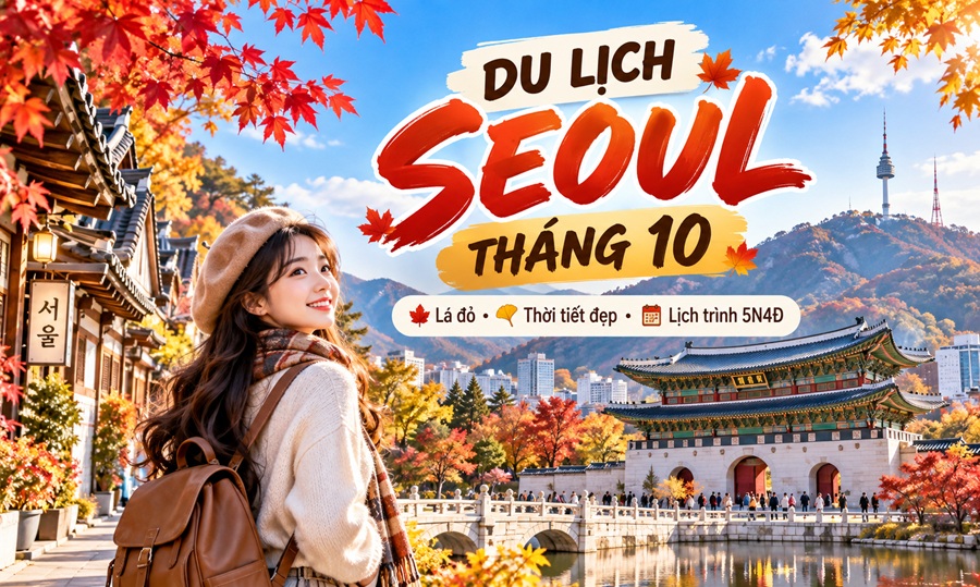 Du Lịch Seoul Tháng 10: Săn Lá Đỏ, Thời Tiết Và Lịch Trình