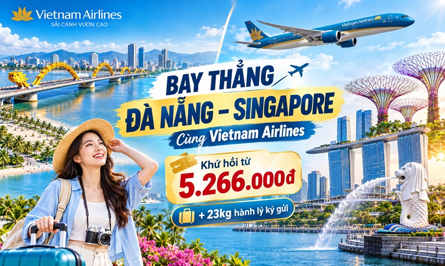 Đường Bay Đà Nẵng – Singapore Có Gì Đáng Chú Ý?