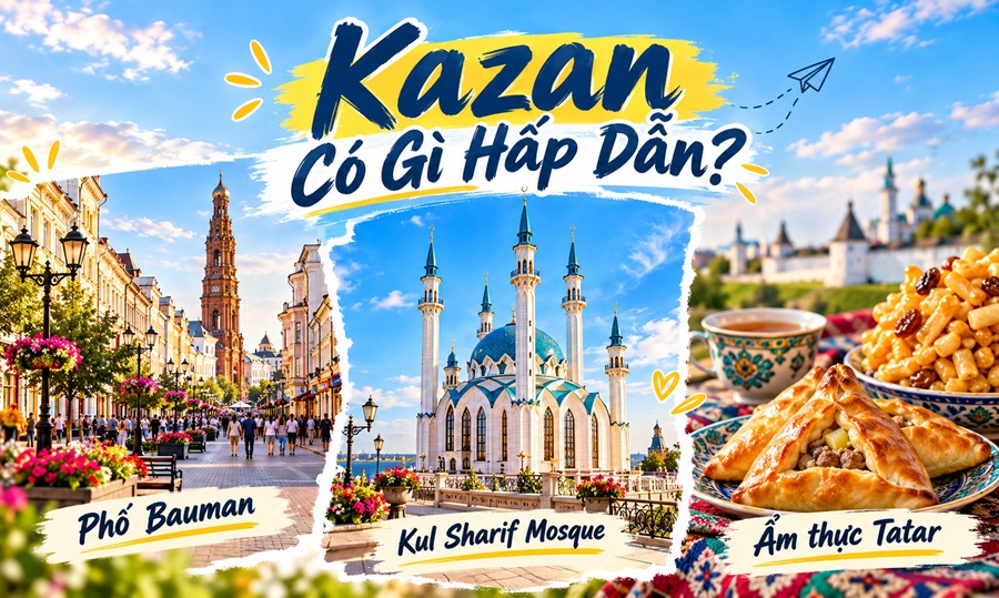 Kazan Có Gì Đặc Biệt?