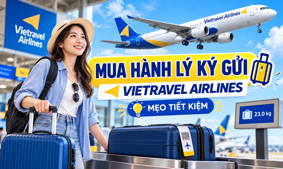 Kinh Nghiệm Mua Hành Lý Tiết Kiệm