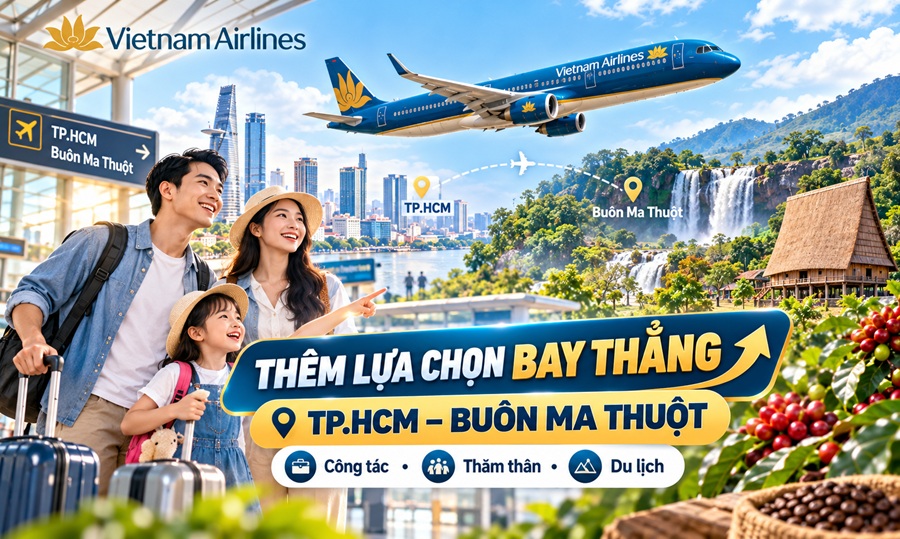 Vì Sao Đường Bay TP.HCM – Buôn Ma Thuột Có Nhu Cầu Cao?