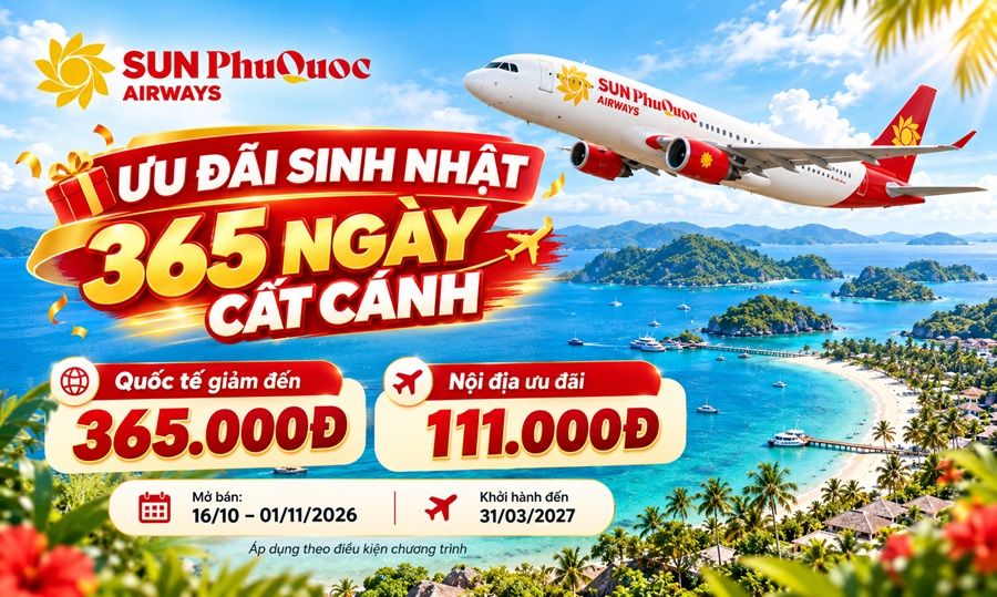 Ưu Đãi Mừng 365 Ngày Cất Cánh Có Gì Nổi Bật?
