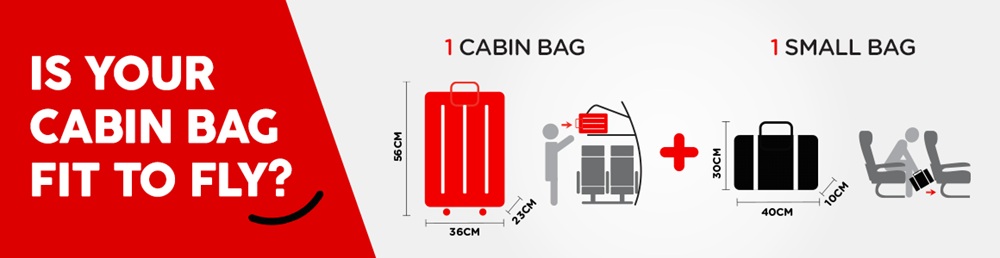 Quy định hành lý xách tay AirAsia