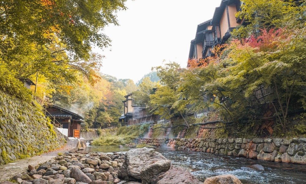 Khu suối nước nóng Ogoto Onsen